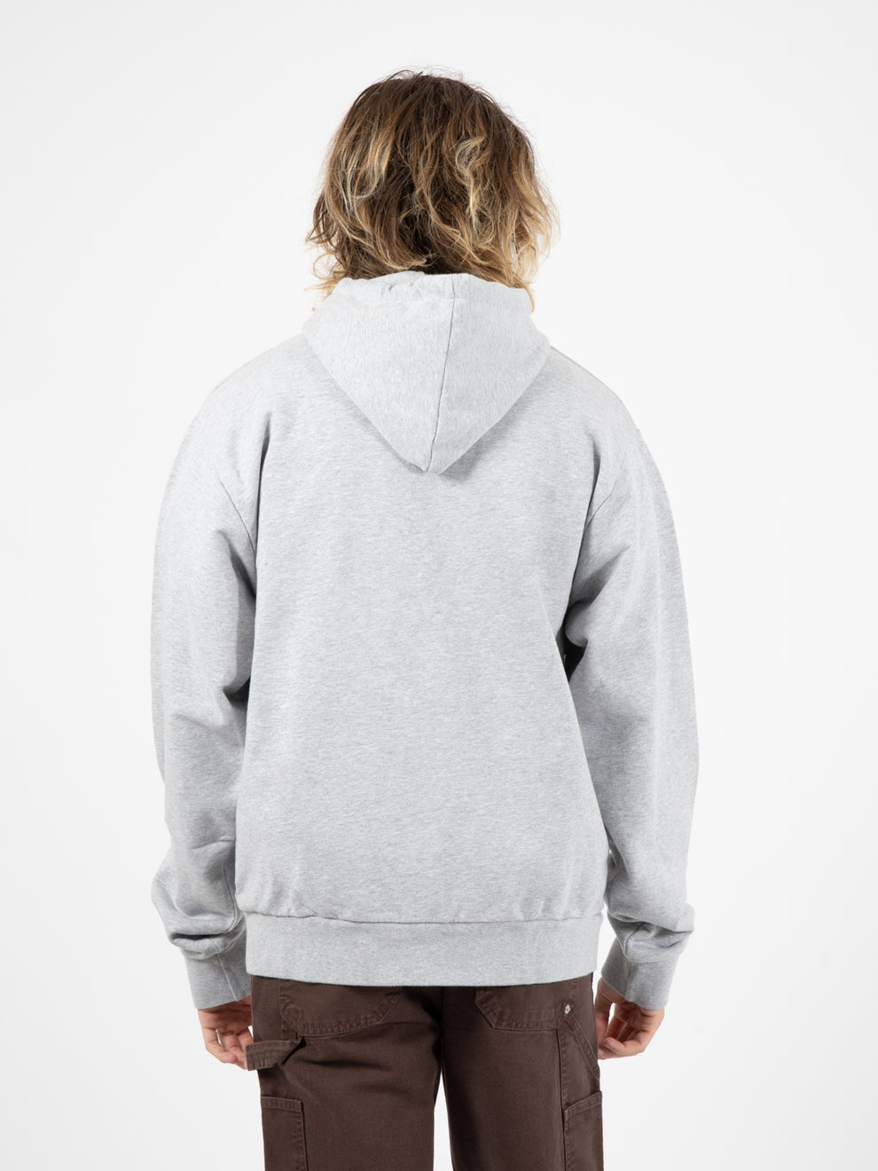 Felpa harmon heart logo Grey