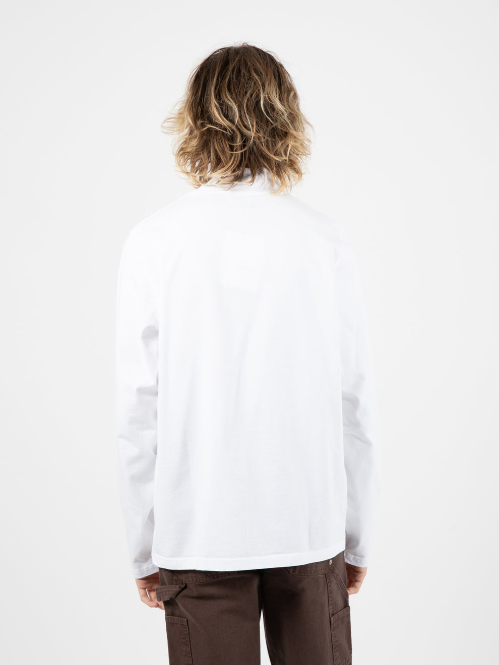 Maglia Leon longsleeve white