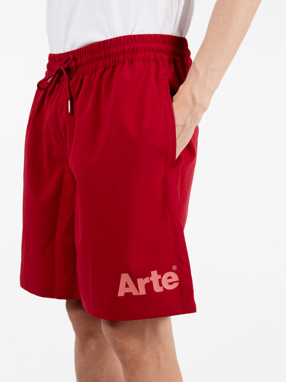Samuel burgundy shorts