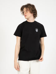 ARTE - T-shirt New Chest Heart logo black