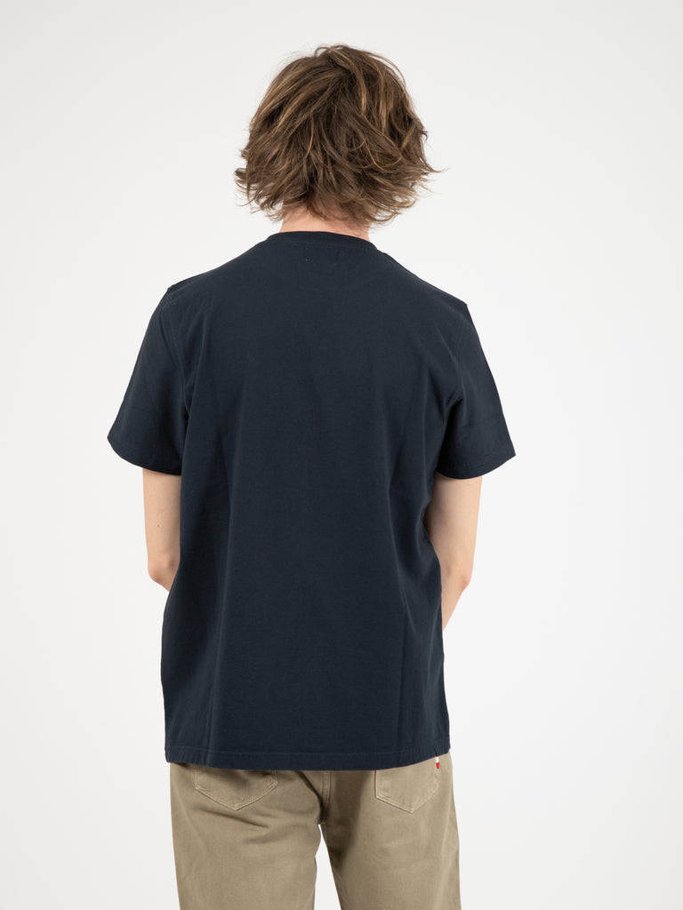 ARTE - T-shirt New Chest Heart logo navy