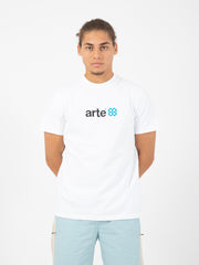 ARTE - T-shirt Taut logo bianca