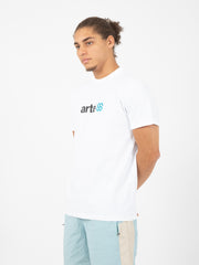 ARTE - T-shirt Taut logo bianca