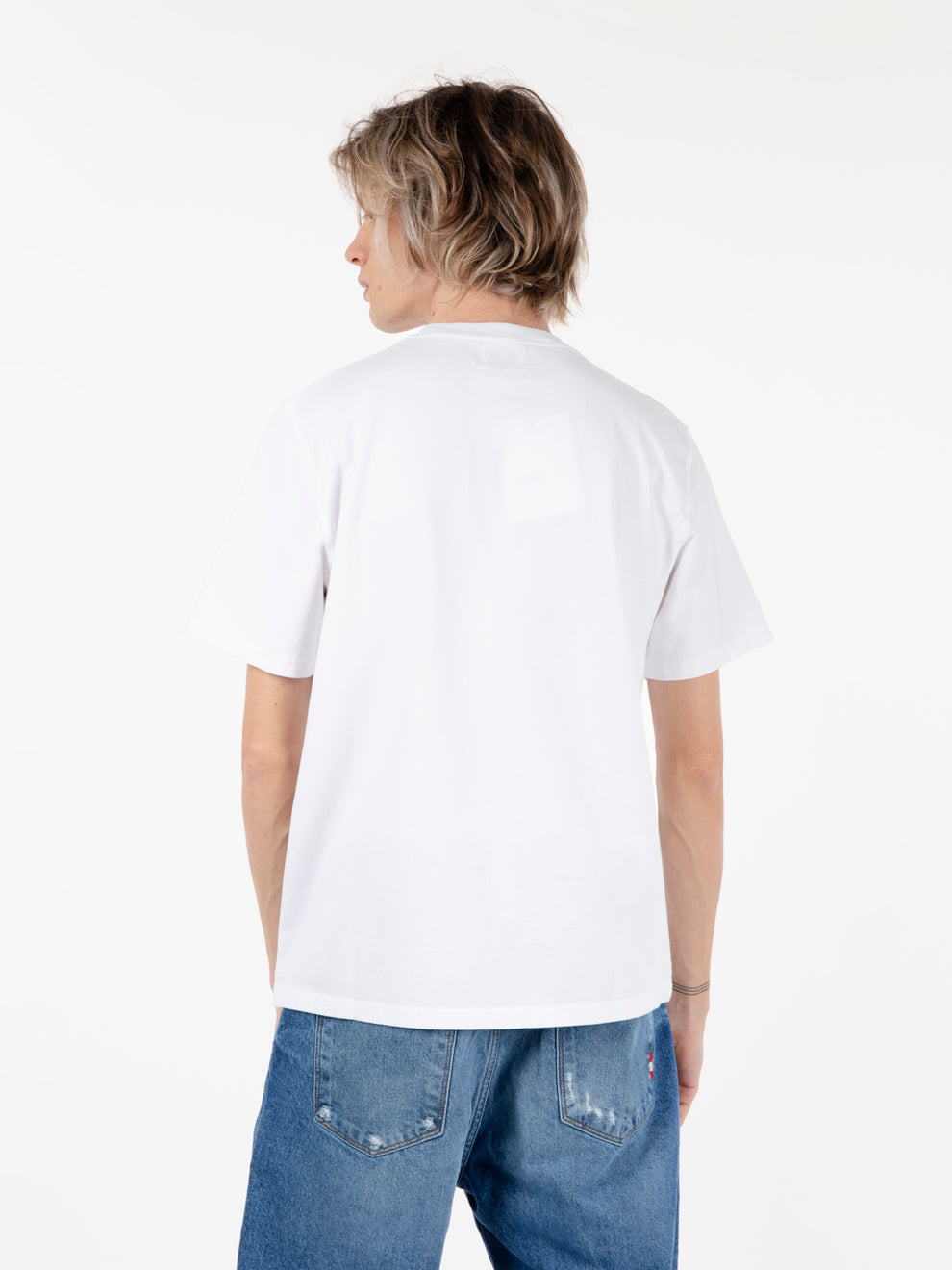 Teo small heart white t-shirt