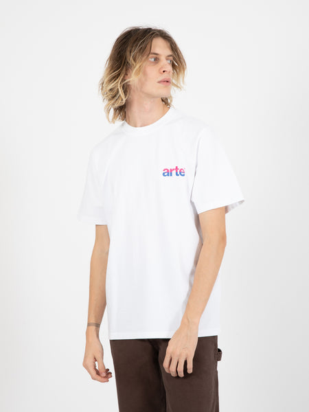 T-Shirt Tommy Back Graphic White