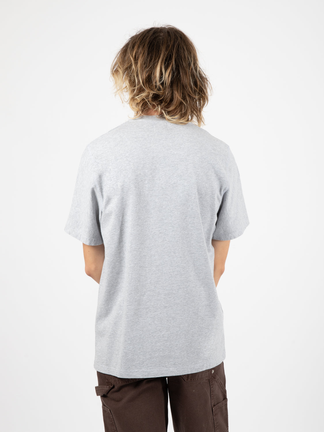 Tommy Heart Patch Gray T-Shirt