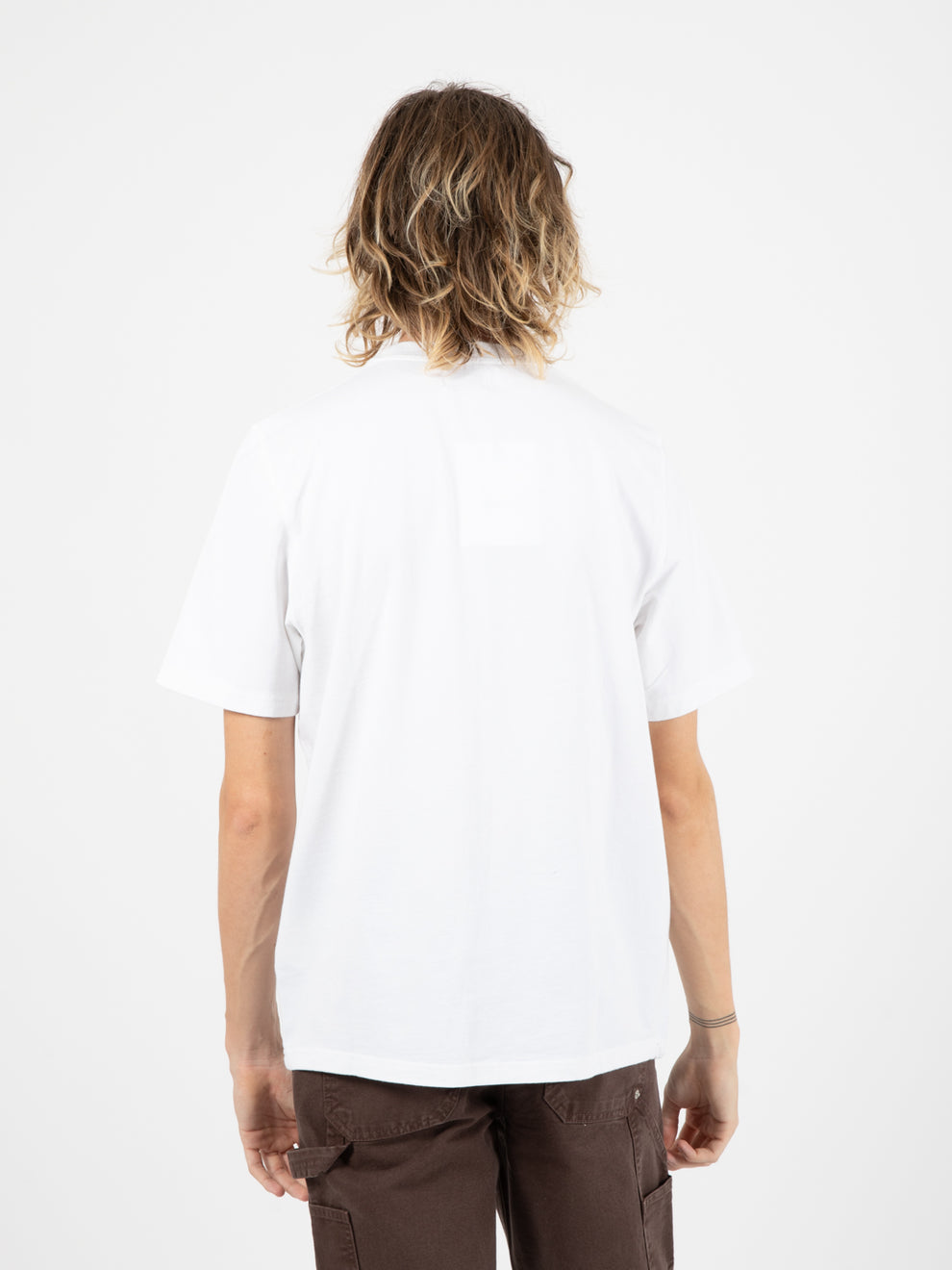 T-Shirt Tommy Pixel Logo White