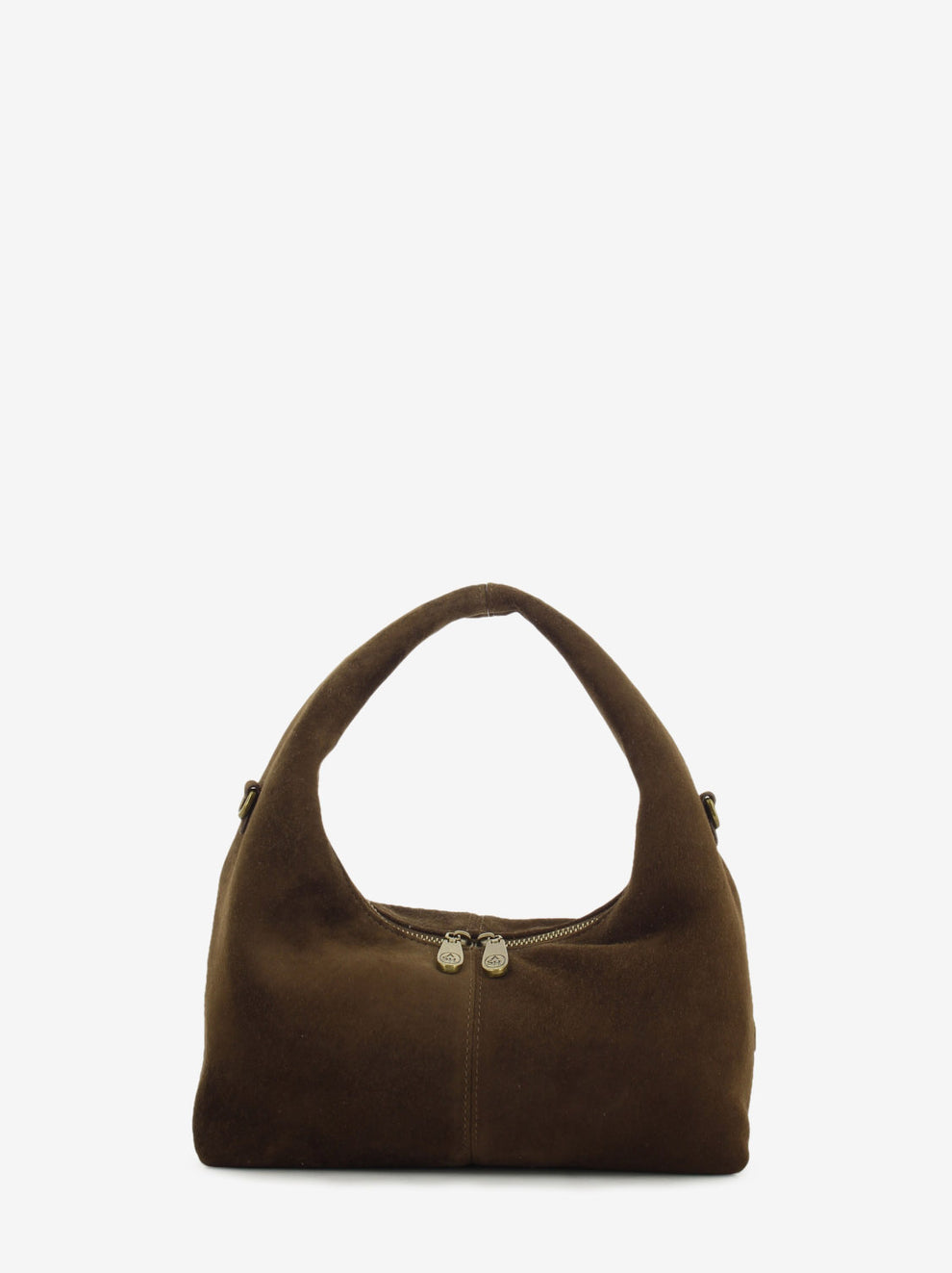 Borsa in suede Hazel mink