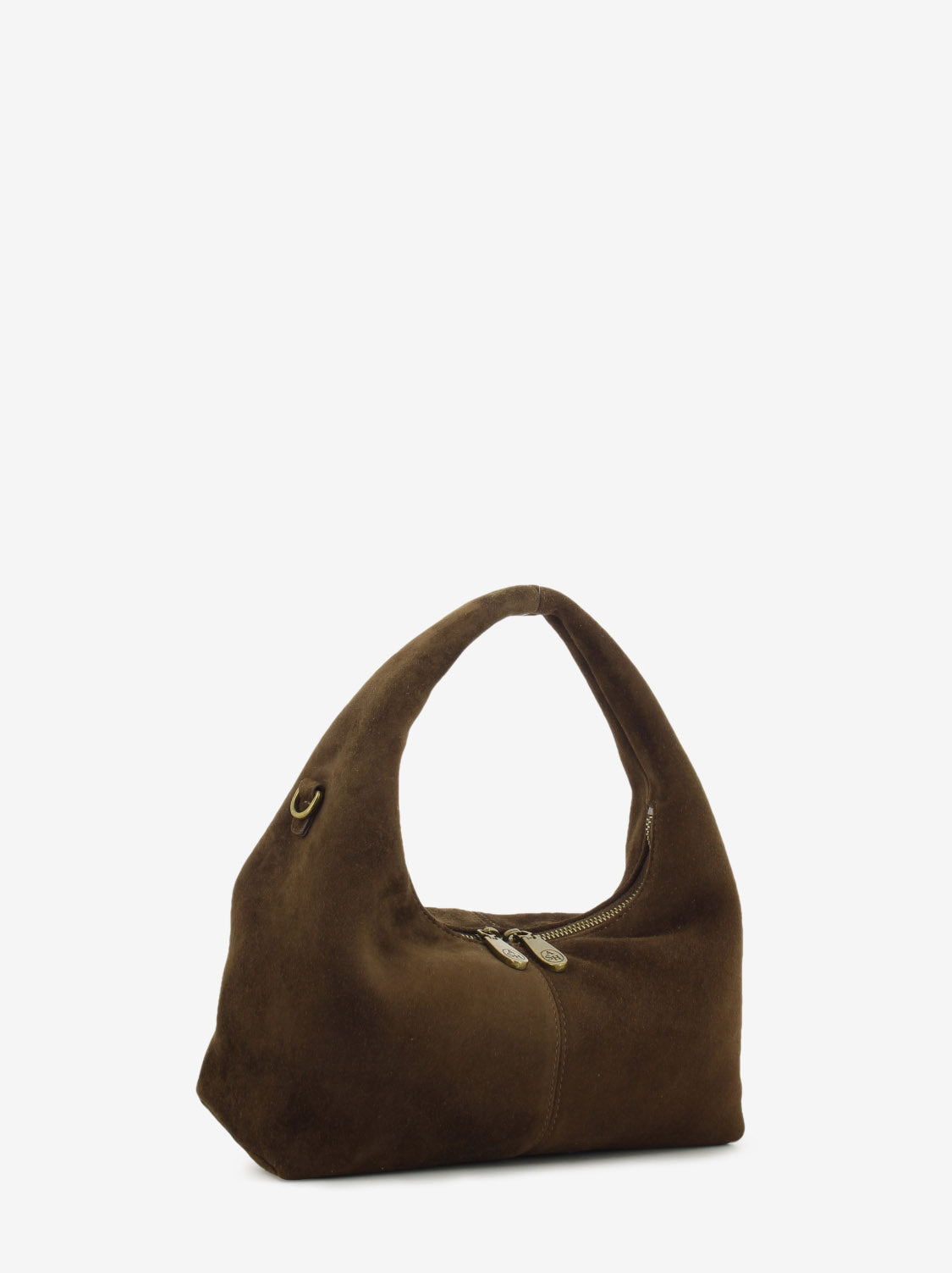 Borsa in suede Hazel mink
