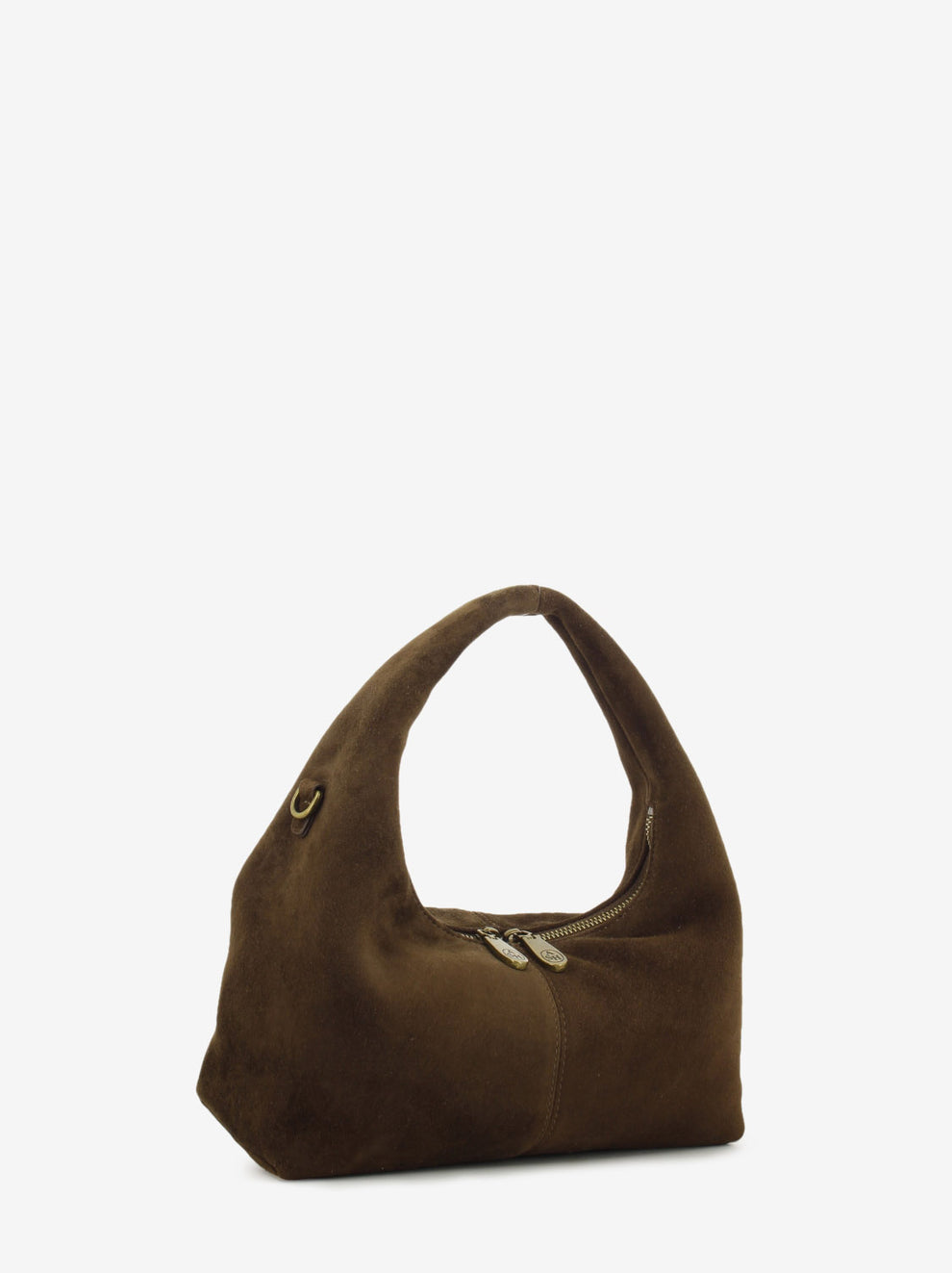 Borsa in suede Hazel mink
