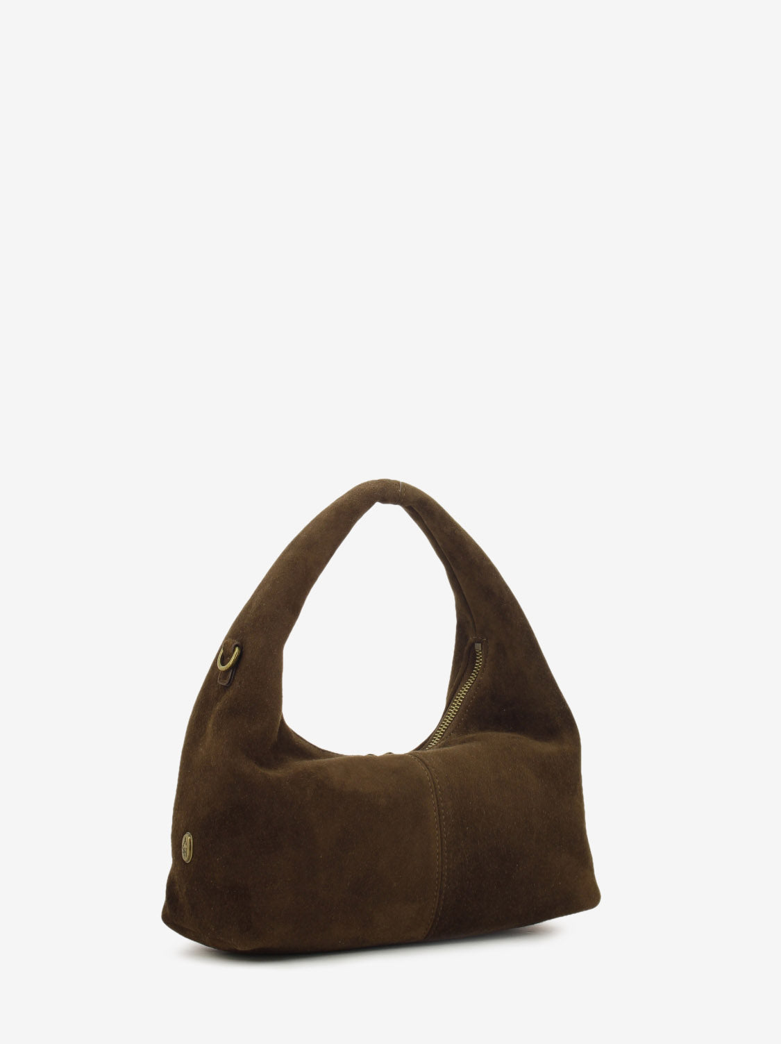 Borsa in suede Hazel mink