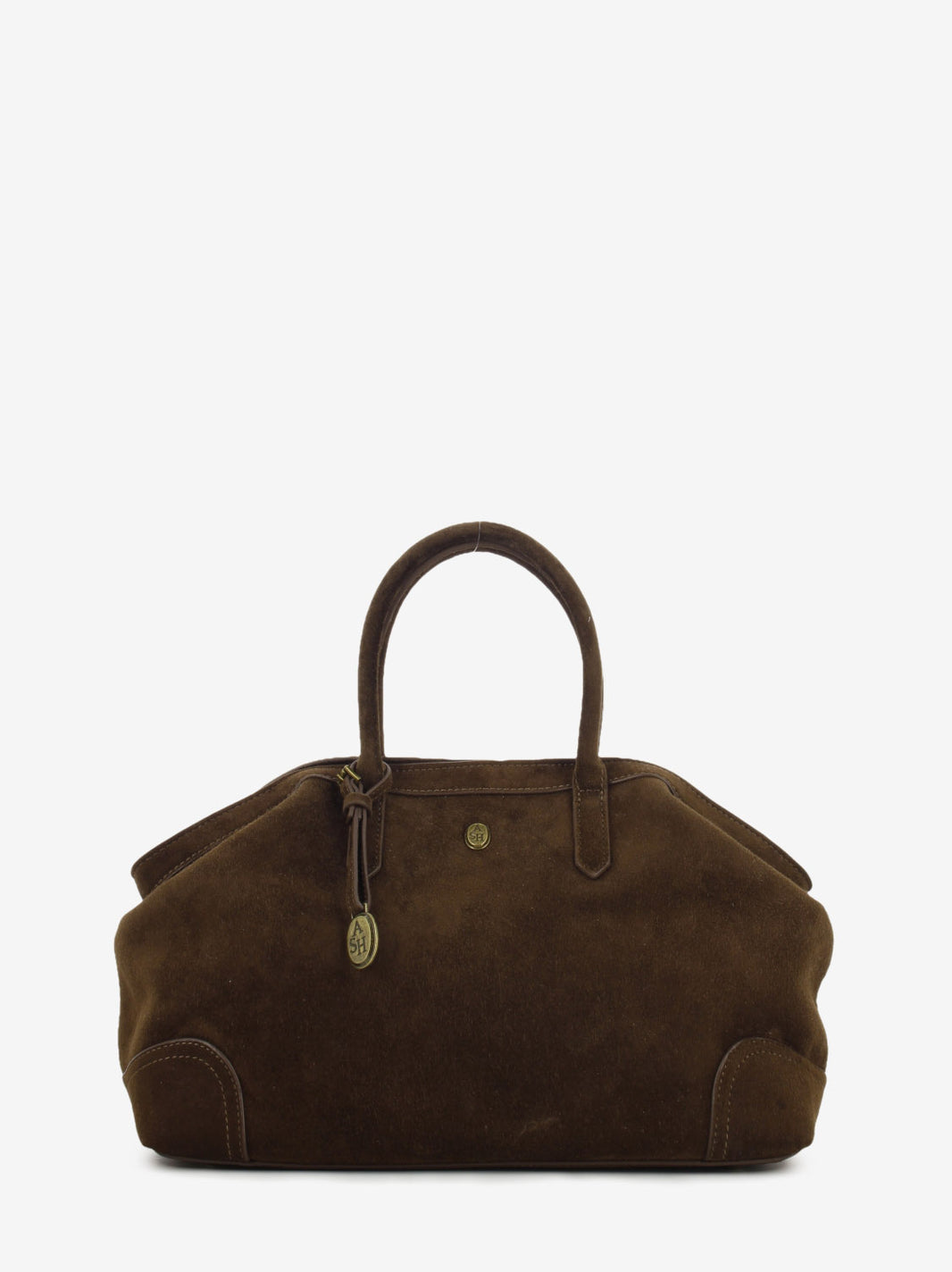 Borsa media Justine suede mink