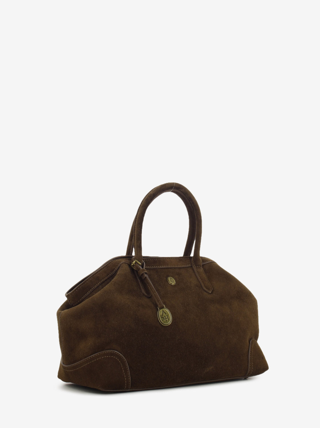 Borsa media Justine suede mink
