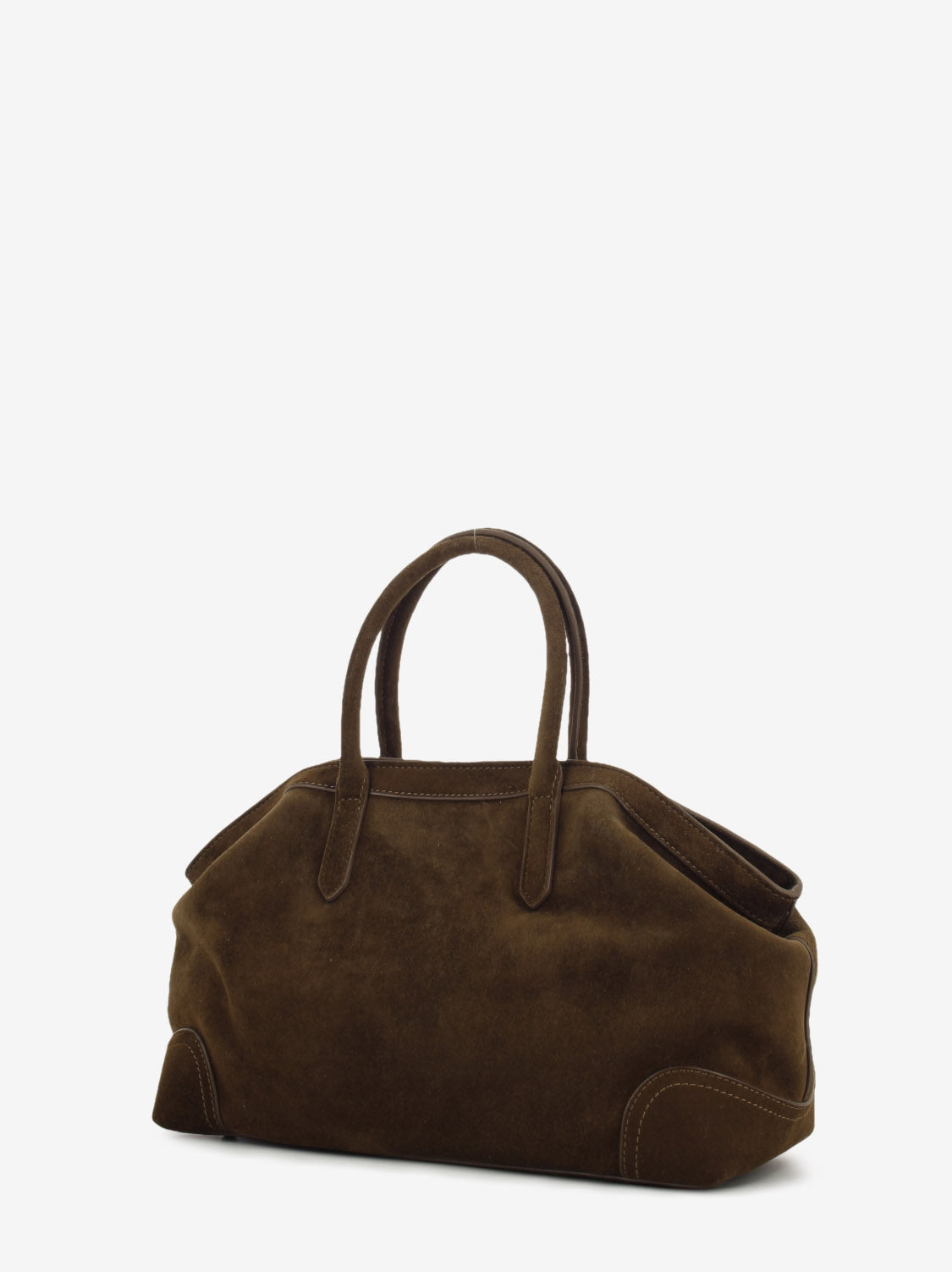 Borsa media Justine suede mink