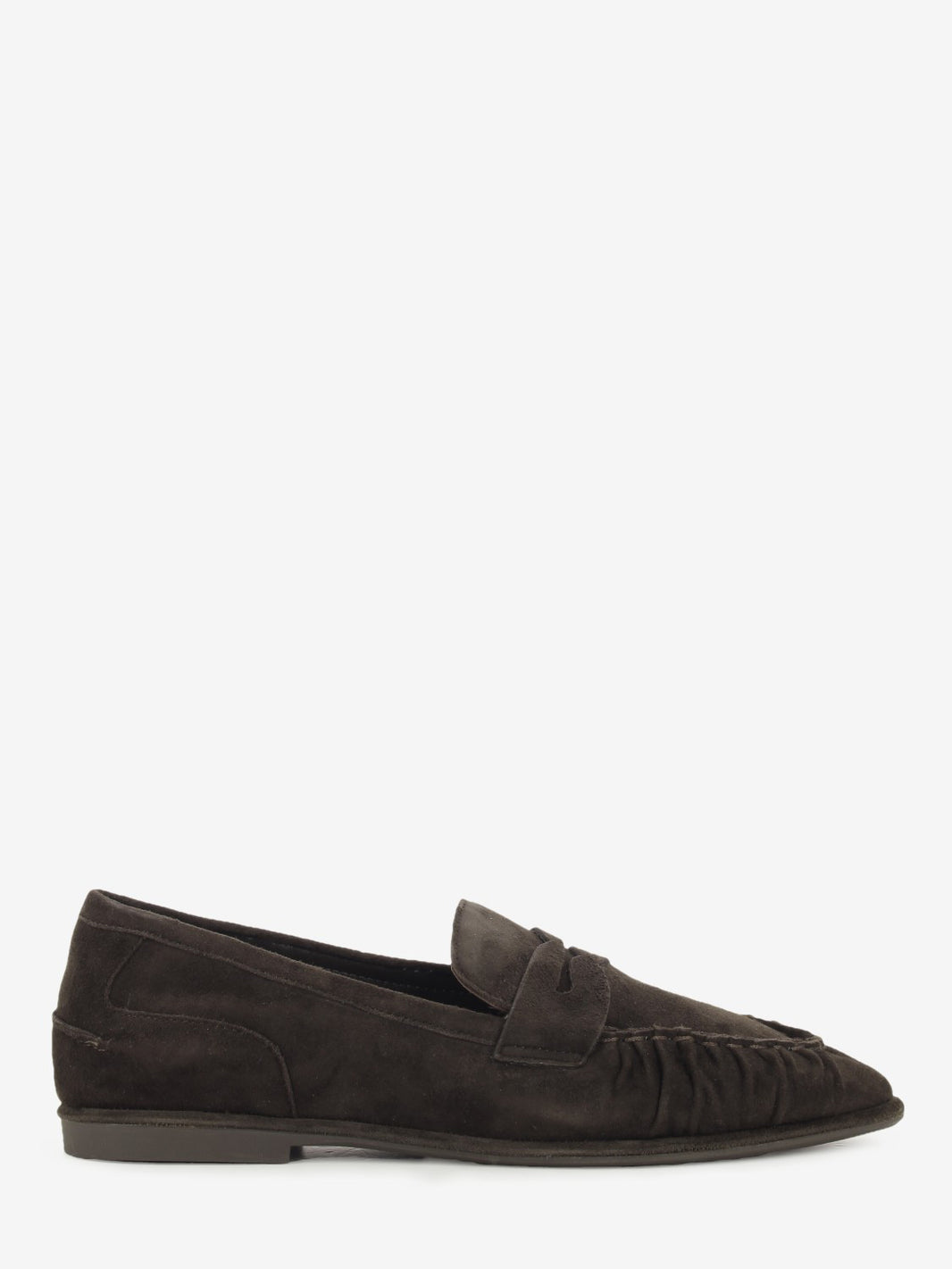 FASHION MOCCASIN CASHMERE DARK BROWN BABEBIS01
