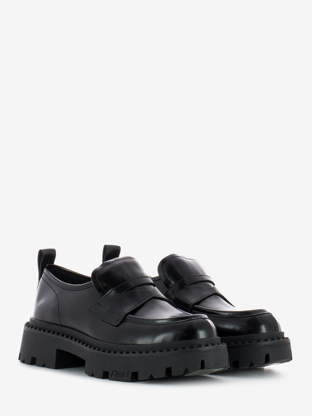 Mocassini Genial Stud polish calf black