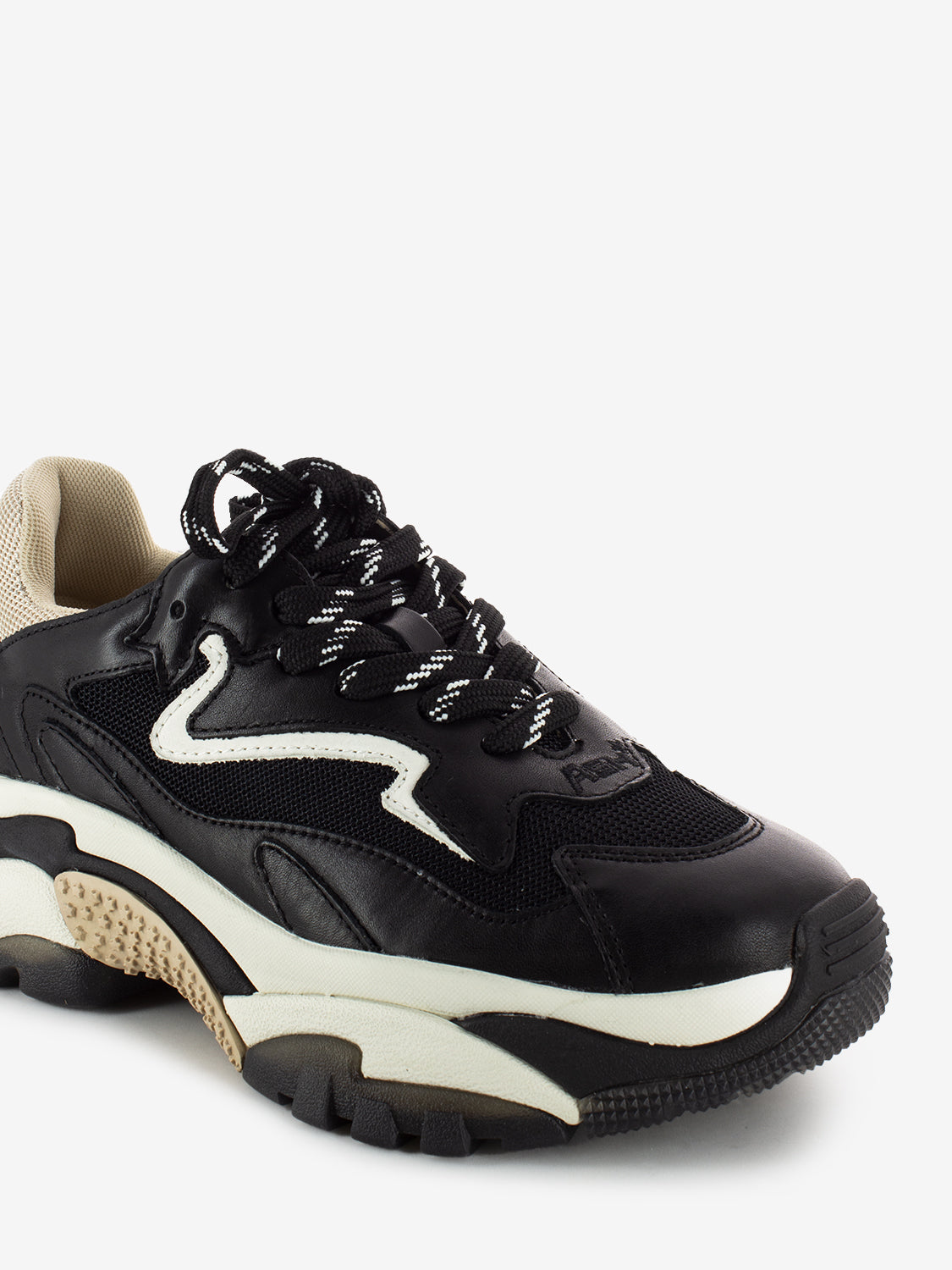 Sneakers Addict 02 in pelle nere