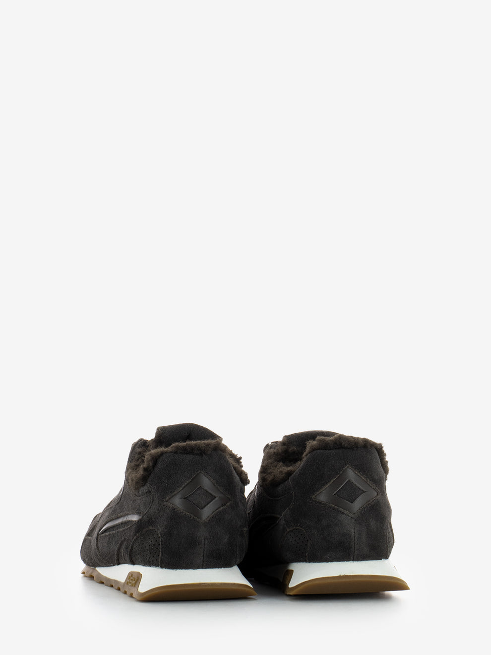 Sneakers calf suede brown