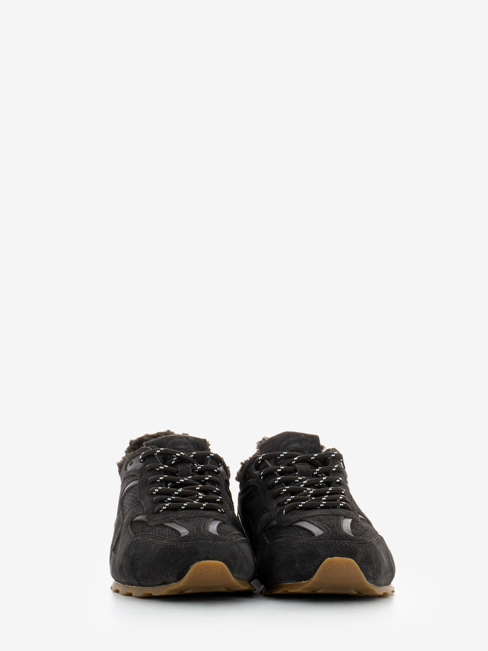 Sneakers calf suede brown