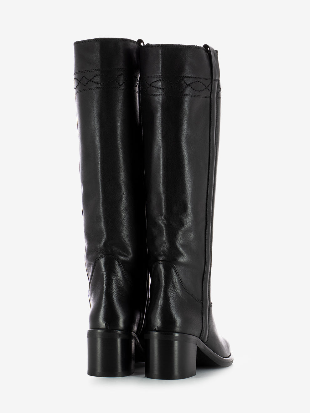 Stivali in pelle calf black