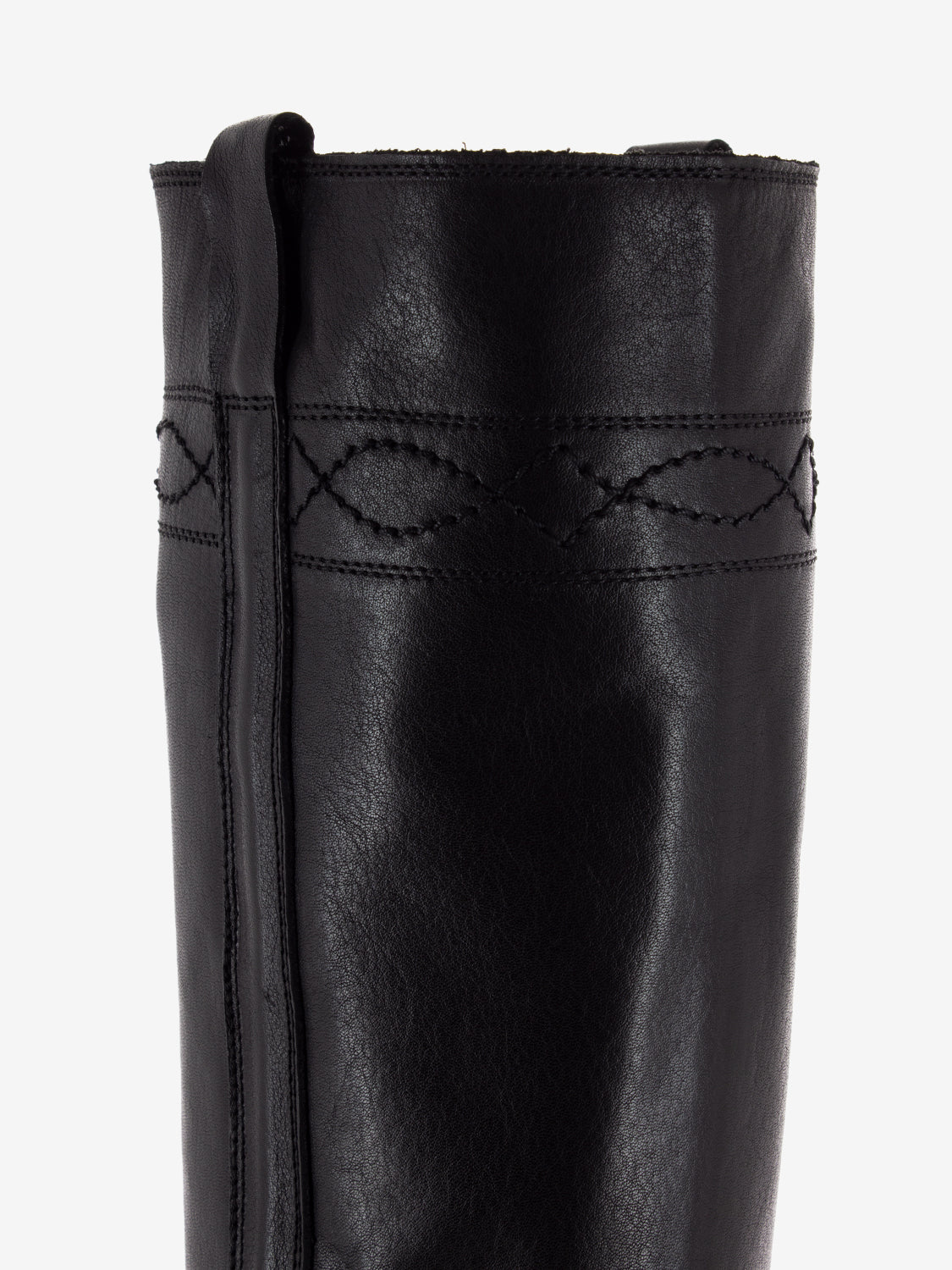 Stivali in pelle calf black