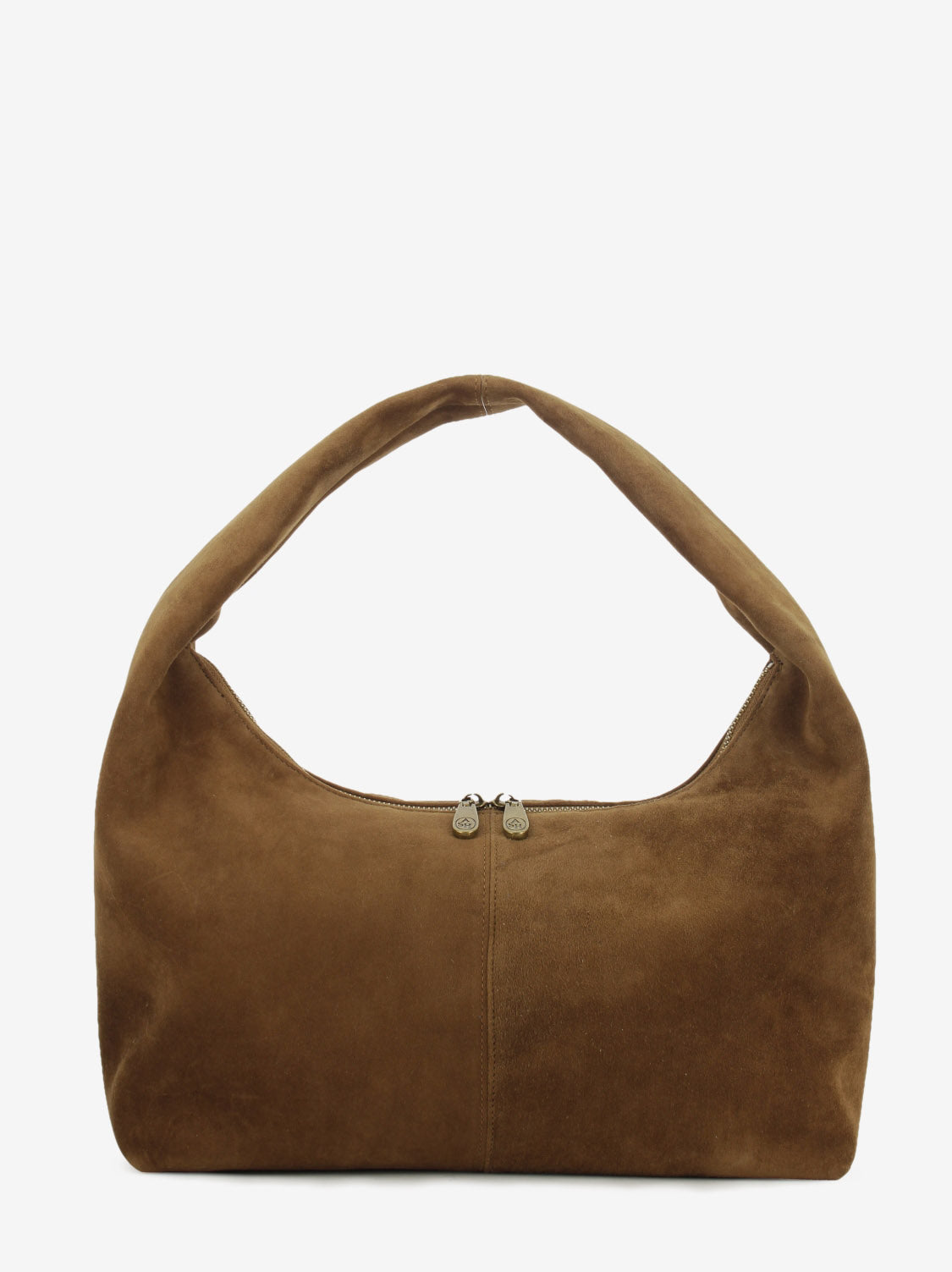 Tote bag in suede Hope chestnut