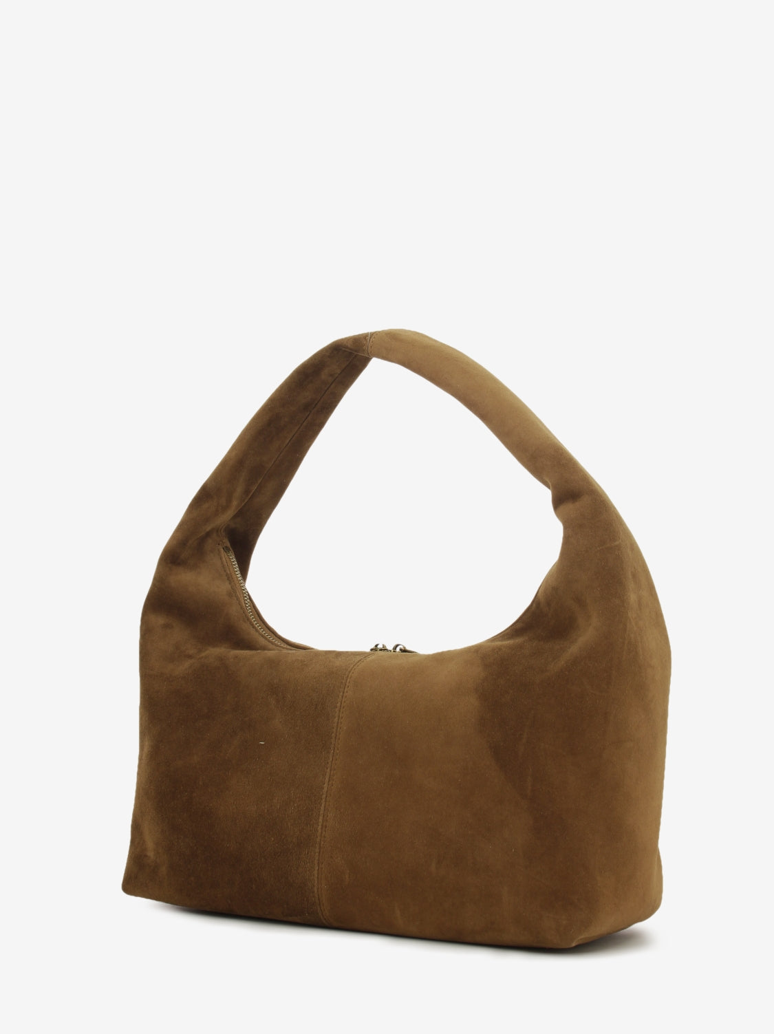 Tote bag in suede Hope chestnut
