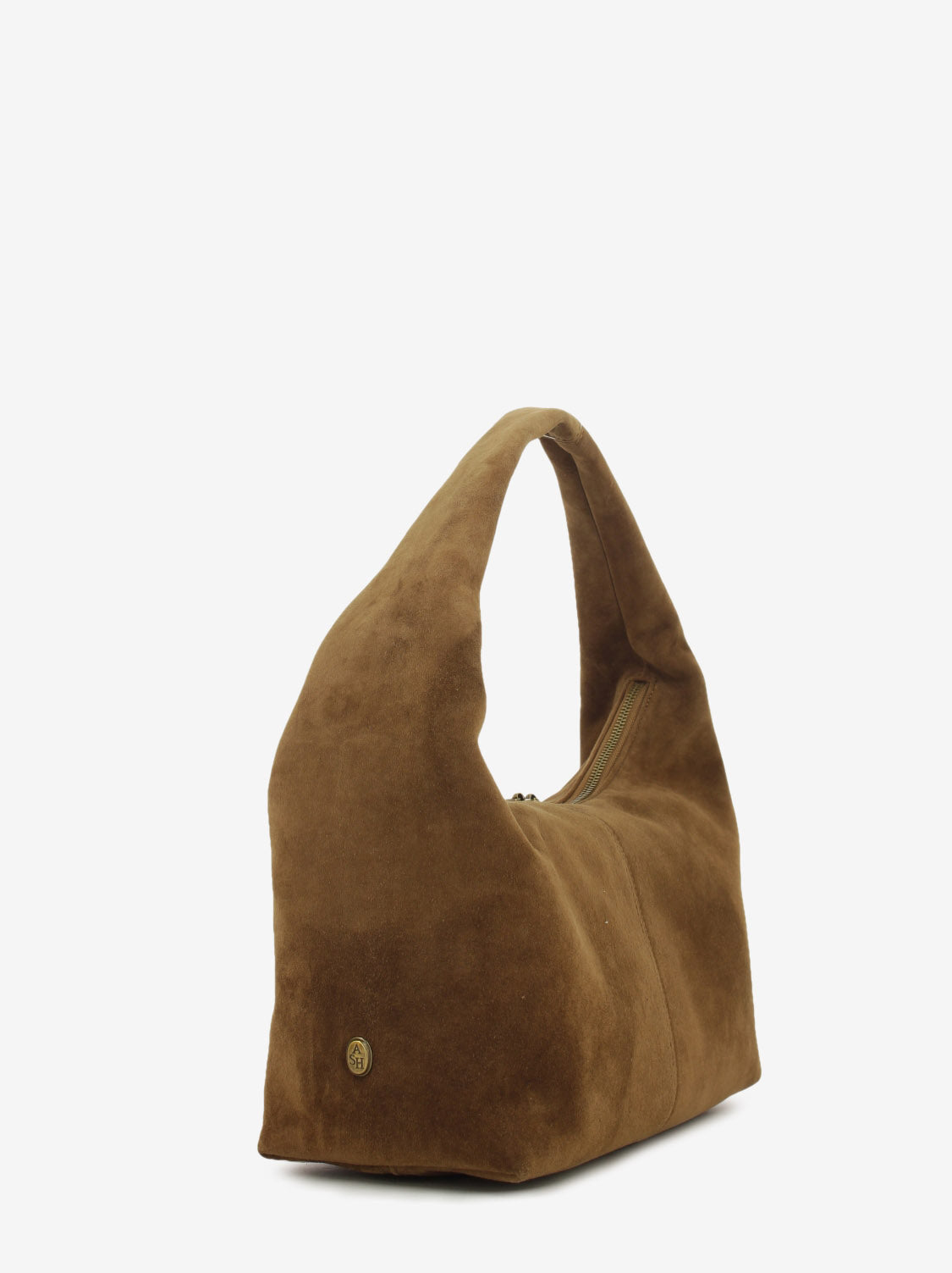 Tote bag in suede Hope chestnut