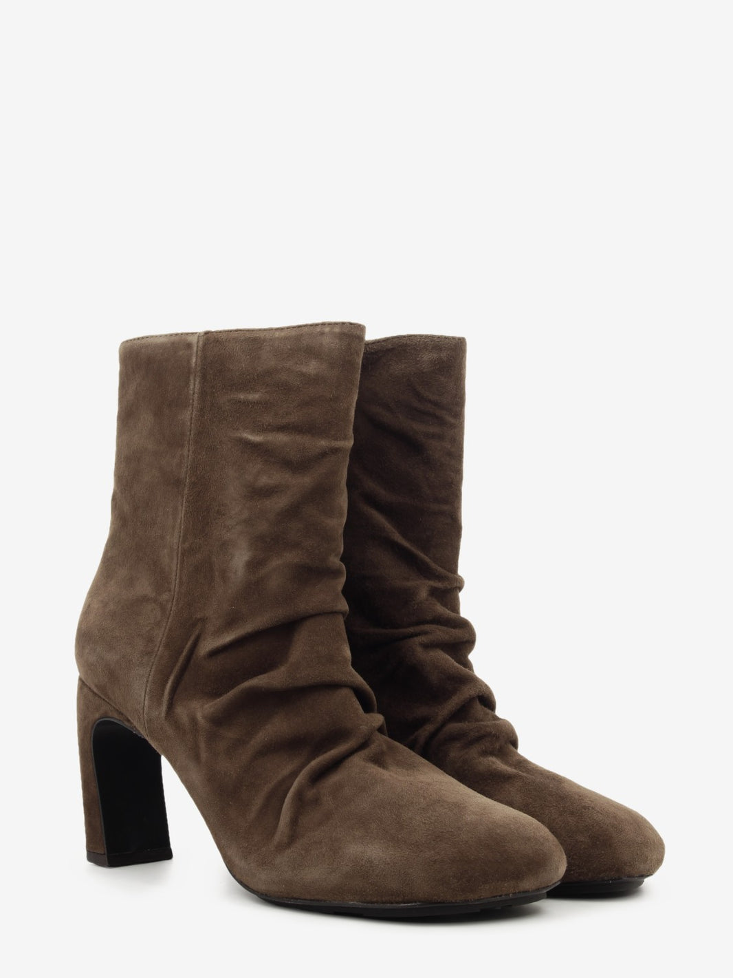 Estelle suede ankle boots in mink