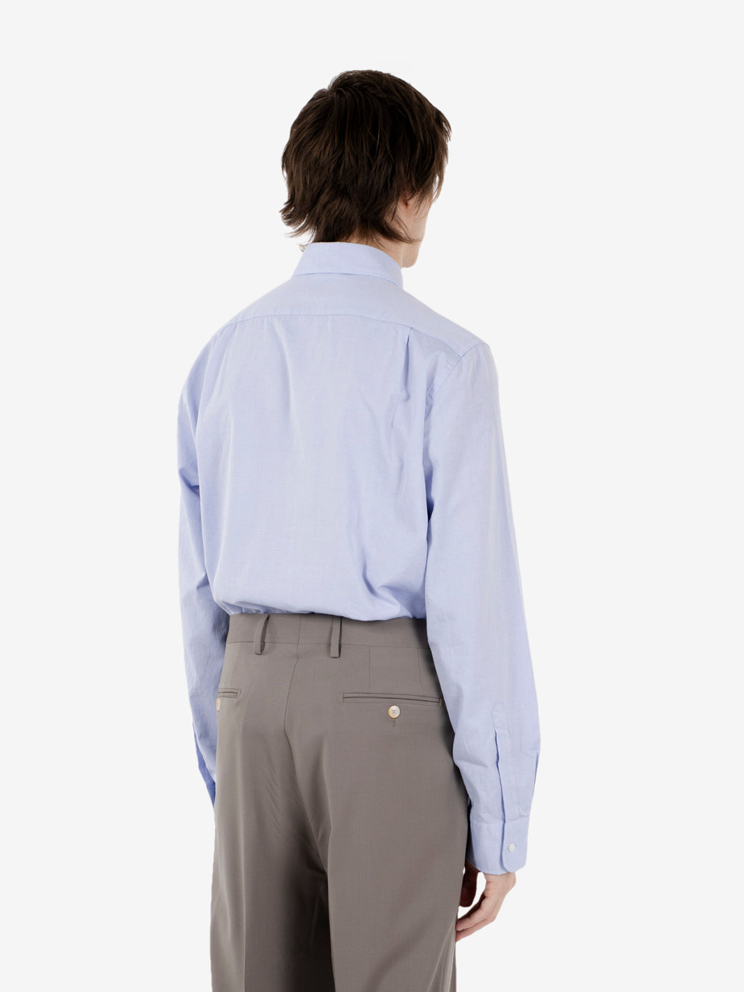 Blue pinpoint shirt