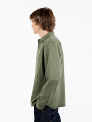 ASPESI - Camicia lyocell Ut verde