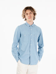 ASPESI - Camicia New slim denim chiaro