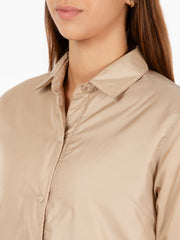 ASPESI - Giacca camicia Glue beige