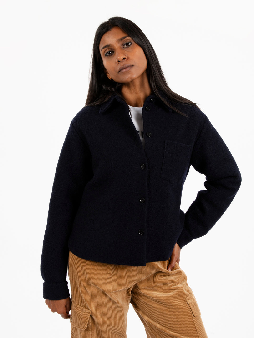 Giacca camicia mod. 5493 navy