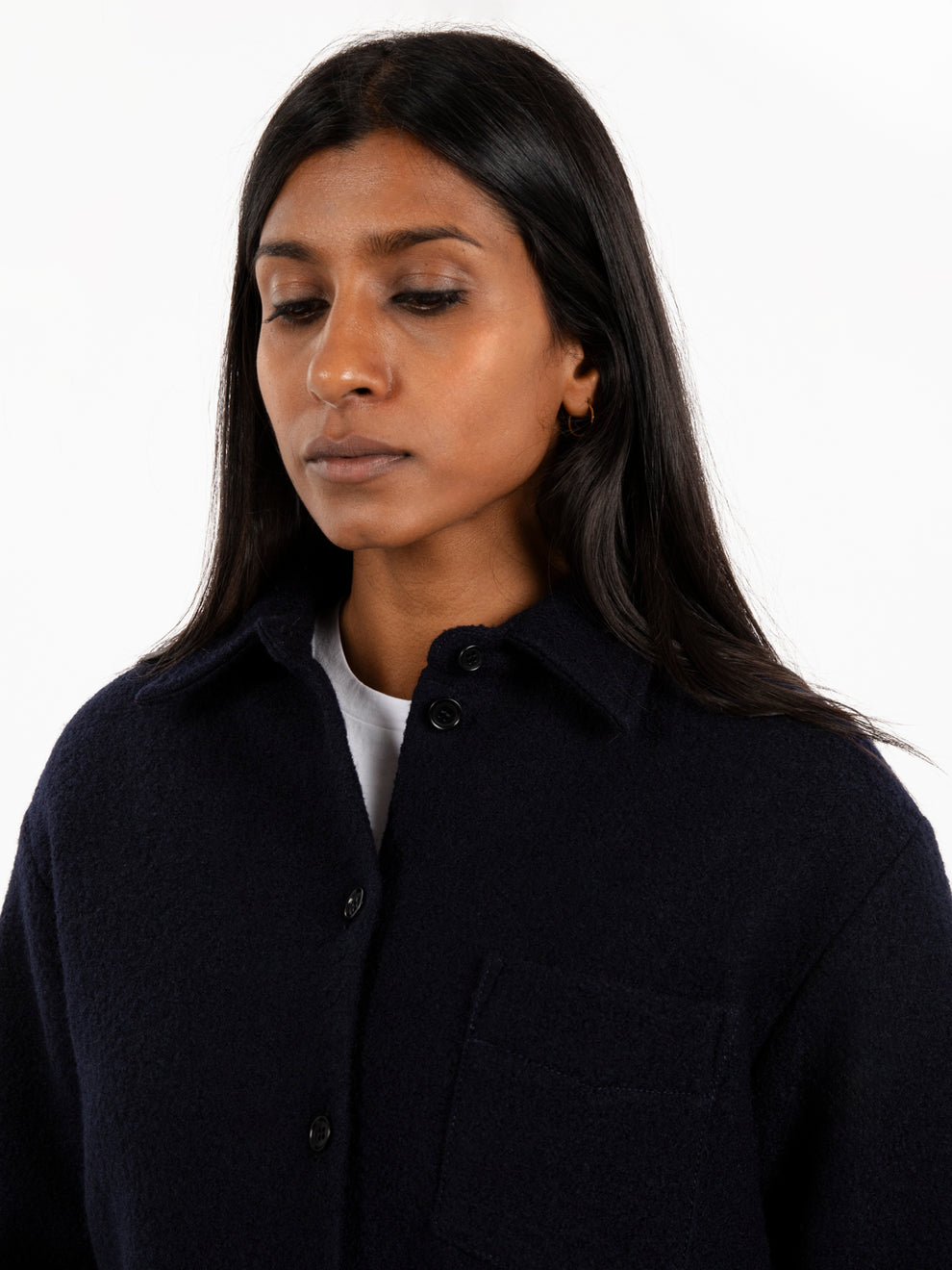 Giacca camicia mod. 5493 navy