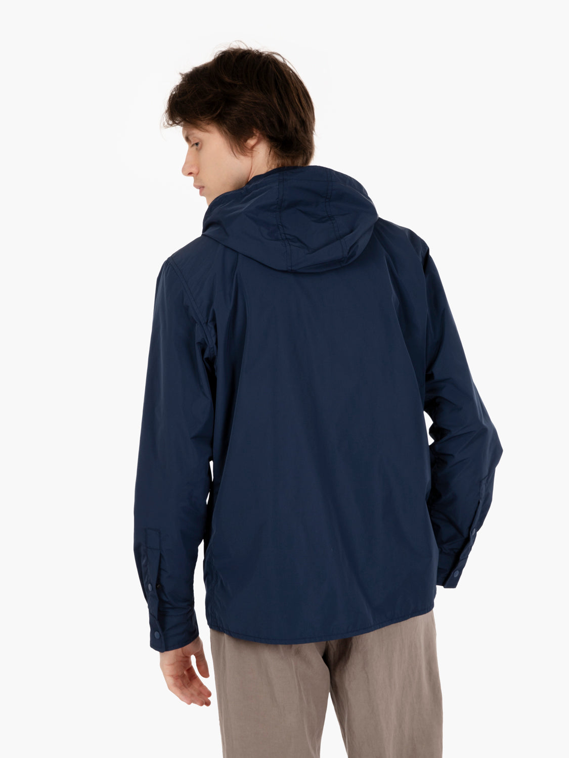 Blue Rain Shirt Jacket