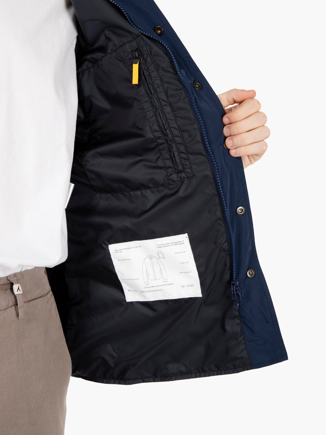 Blue Rain Shirt Jacket