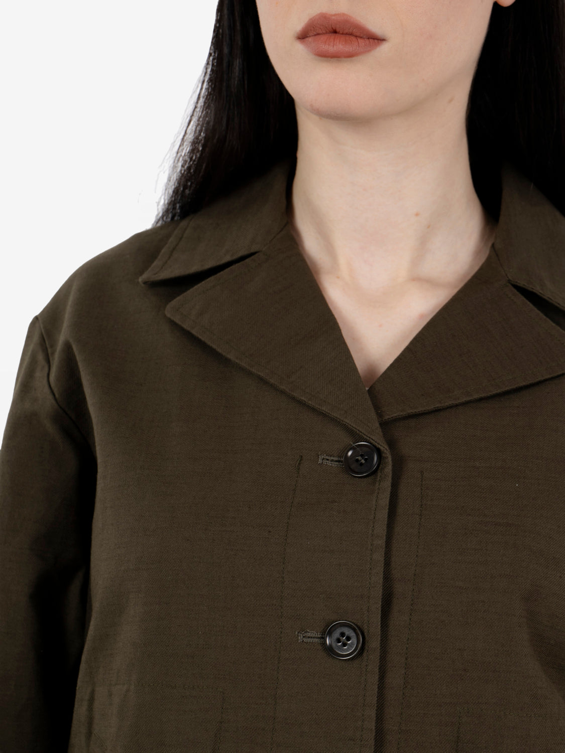 Giacca in cotone militare