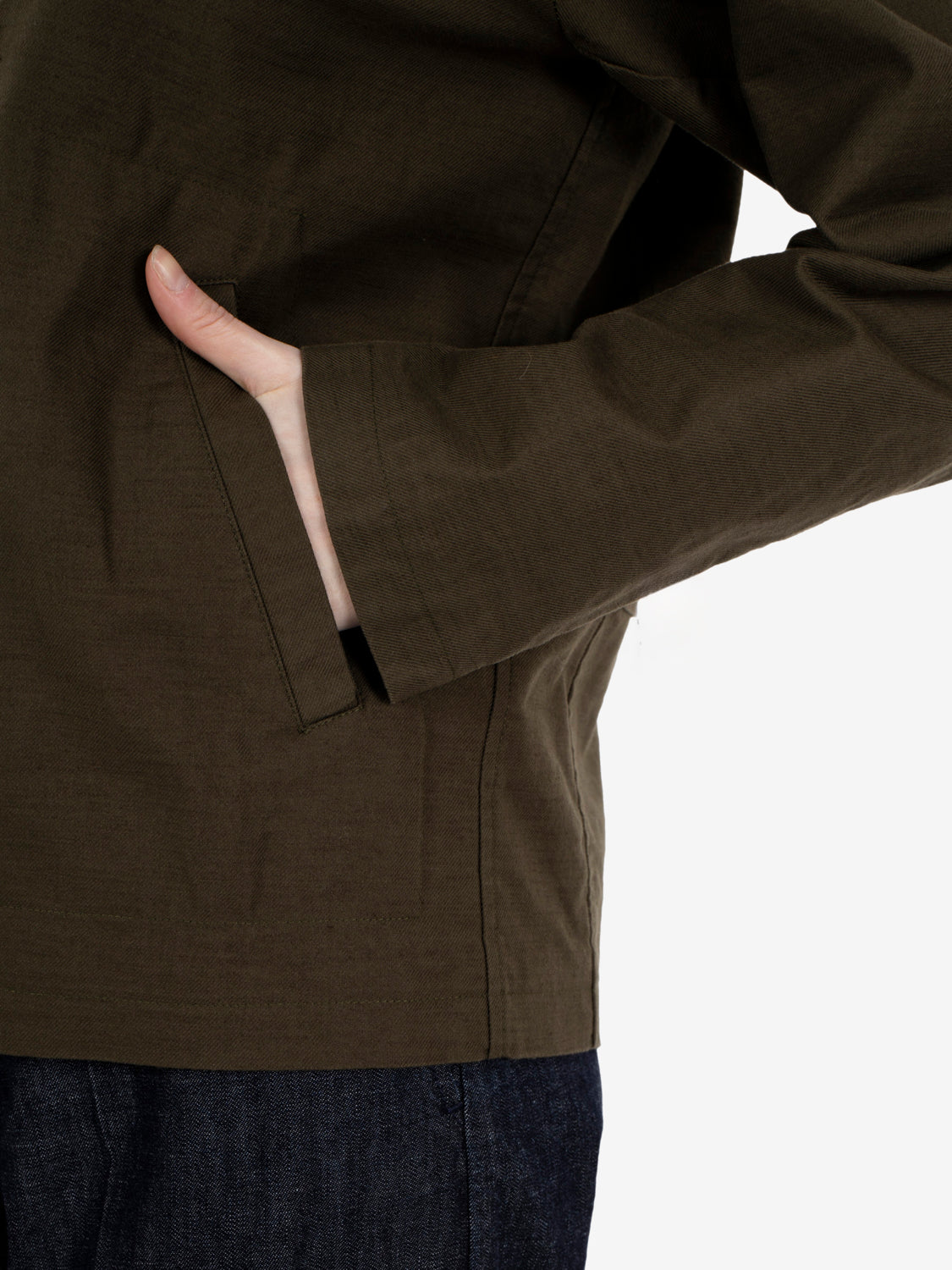 Giacca in cotone militare