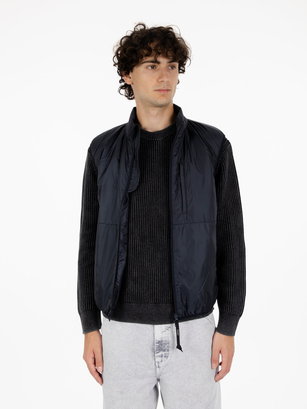 Gilet imbottito navy