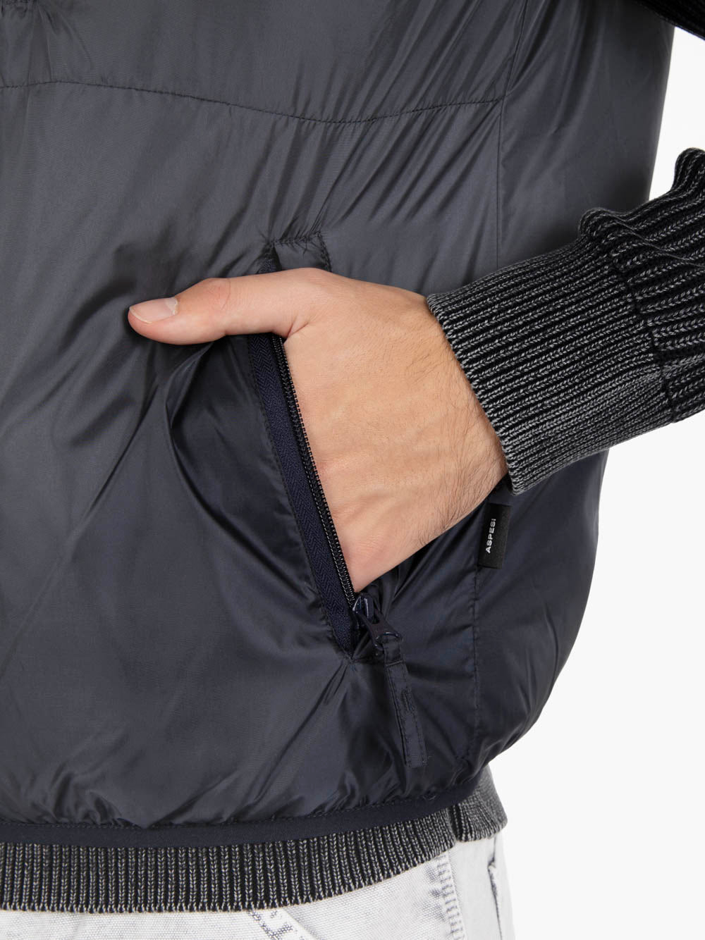 Gilet imbottito navy