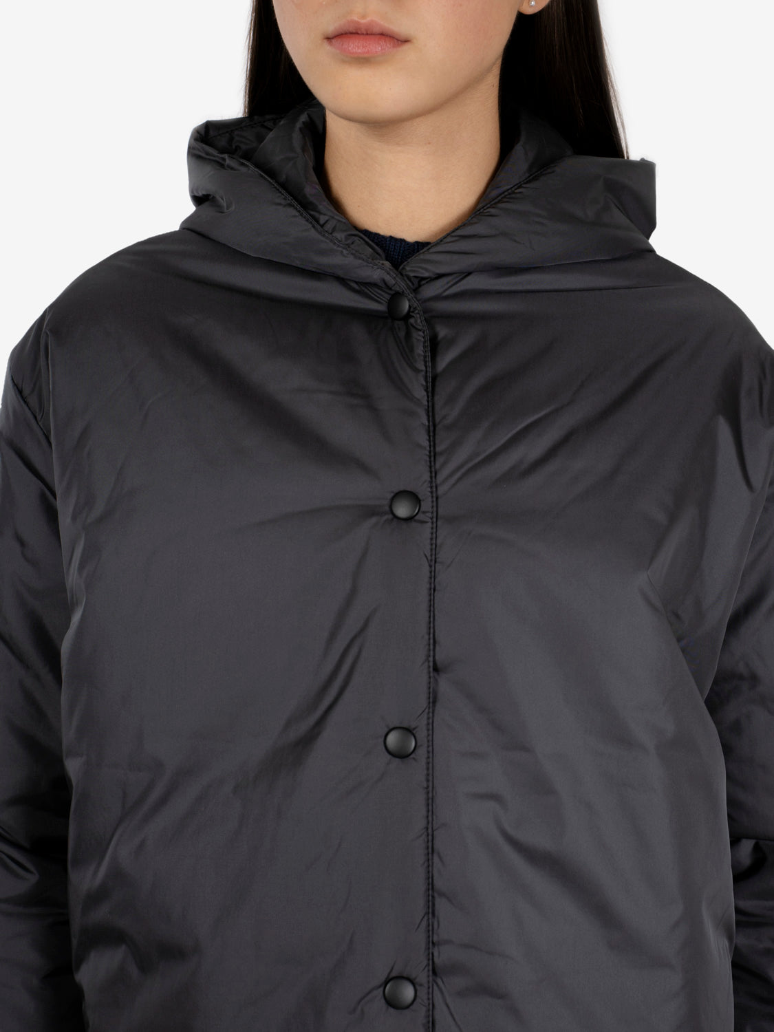 Beth jacket with grey hood