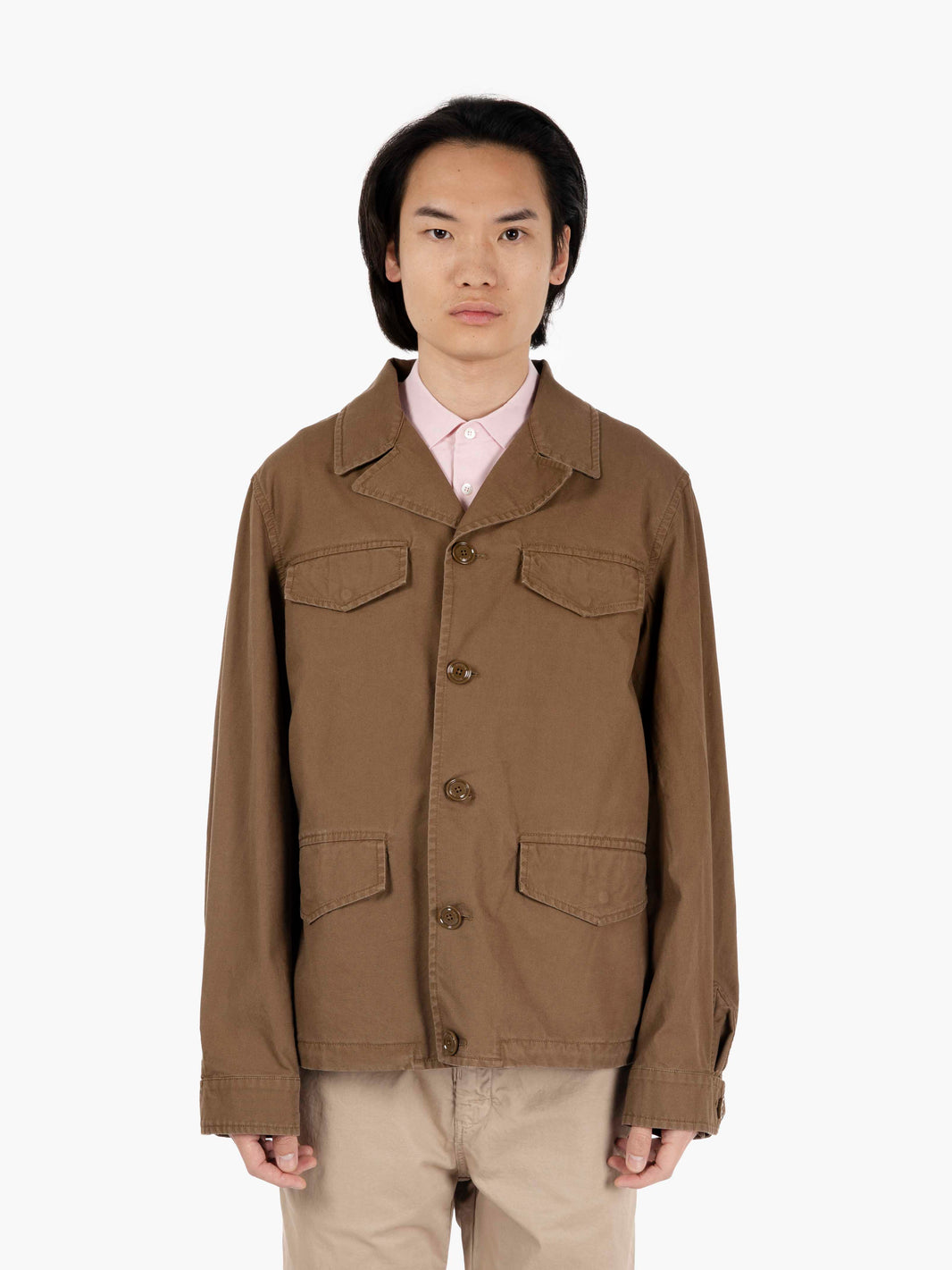Mash tobacco canvas jacket