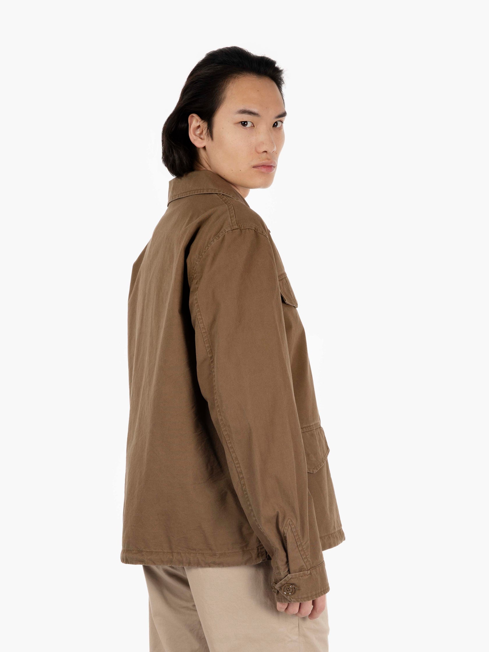 Mash tobacco canvas jacket