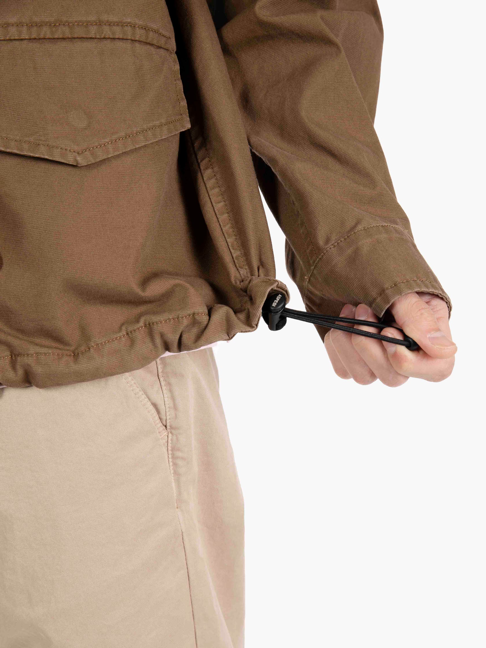 Mash tobacco canvas jacket