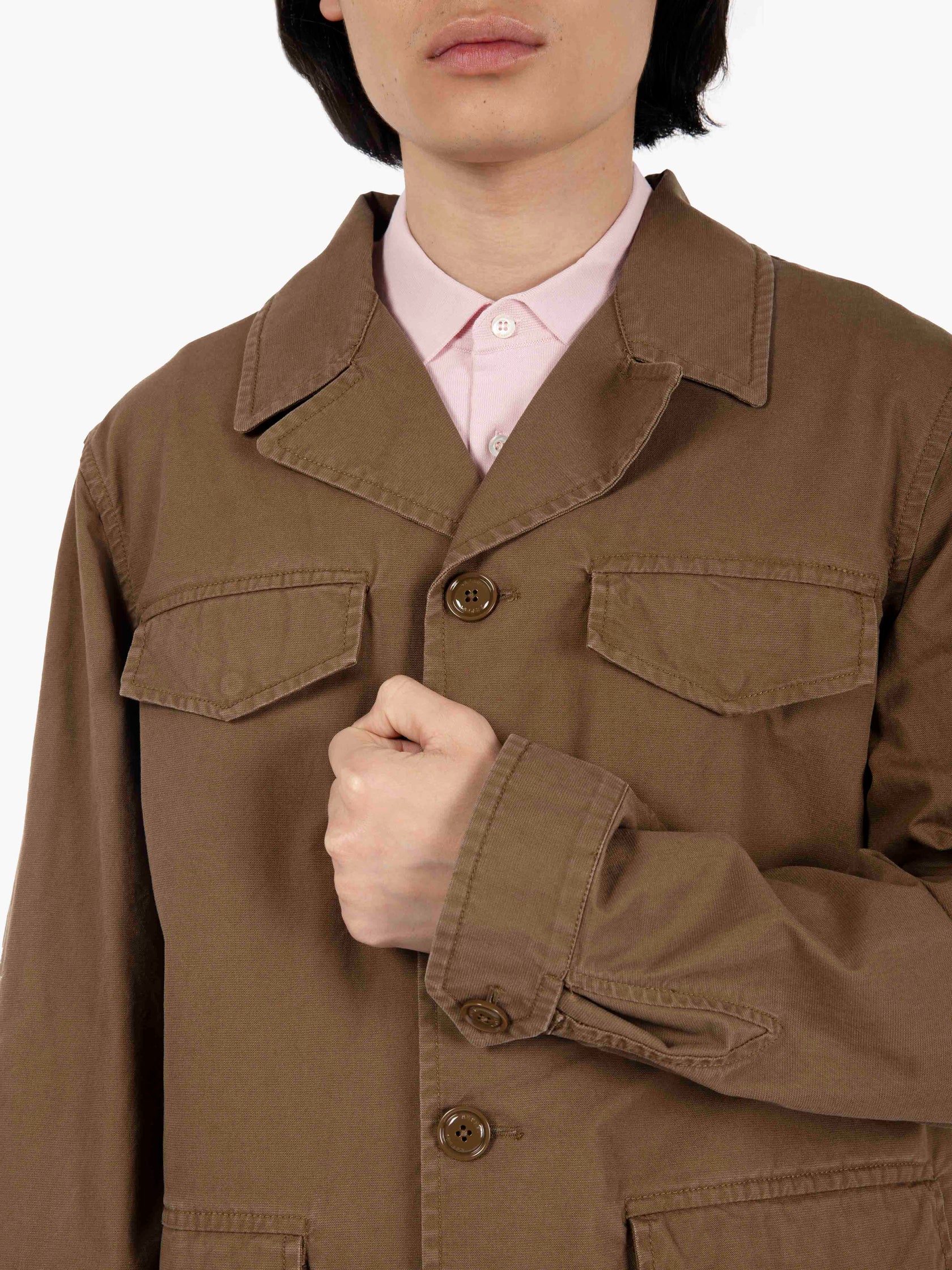 Mash tobacco canvas jacket
