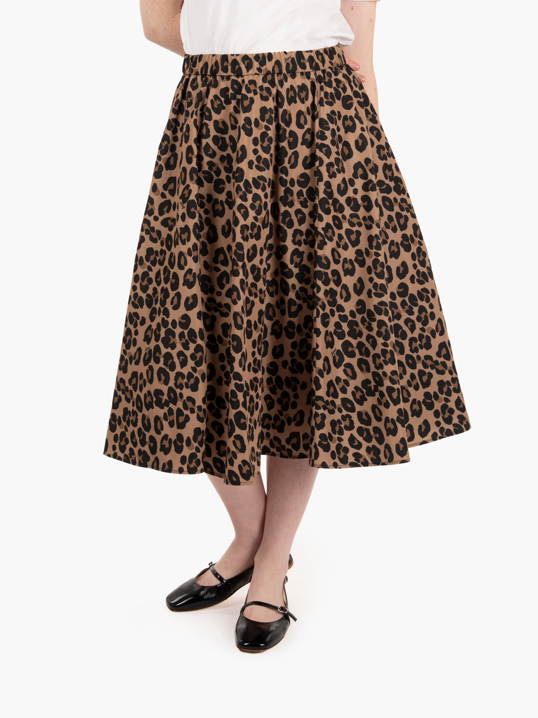 Wehi spotted midi skirt