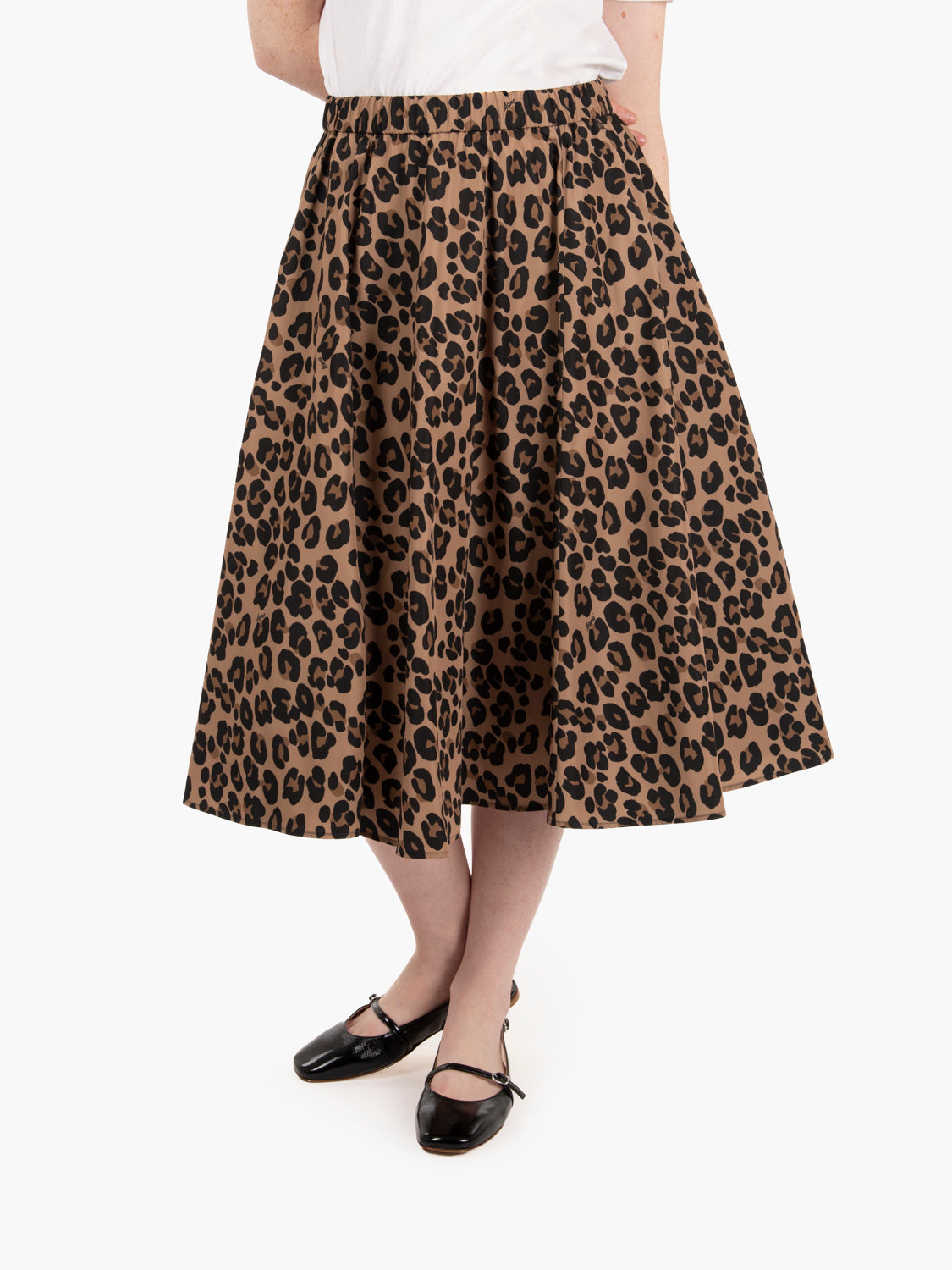 Wehi spotted midi skirt