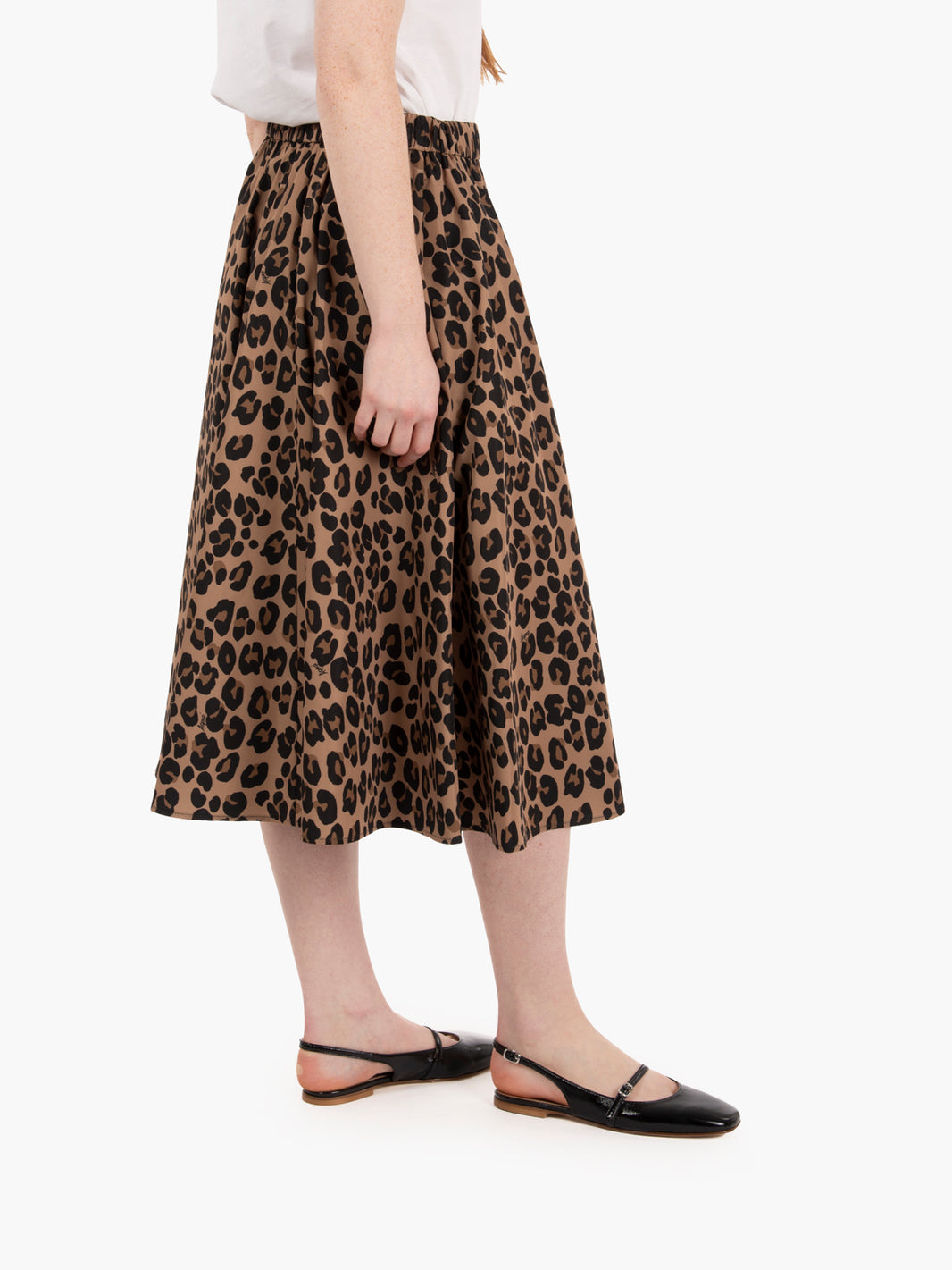 Wehi spotted midi skirt