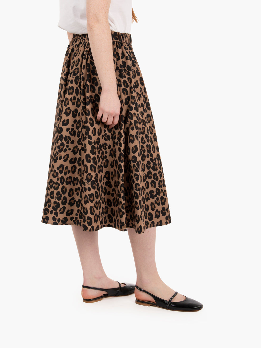 Wehi spotted midi skirt